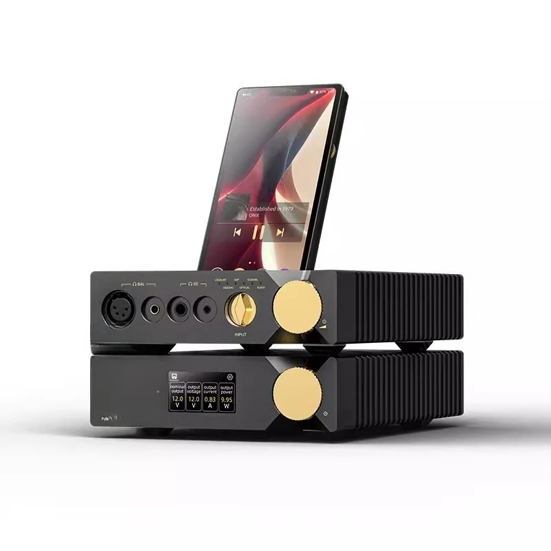 מגבר כוח אוזניות HiFi Decoder Player All-in-One לשולחן העבודה
