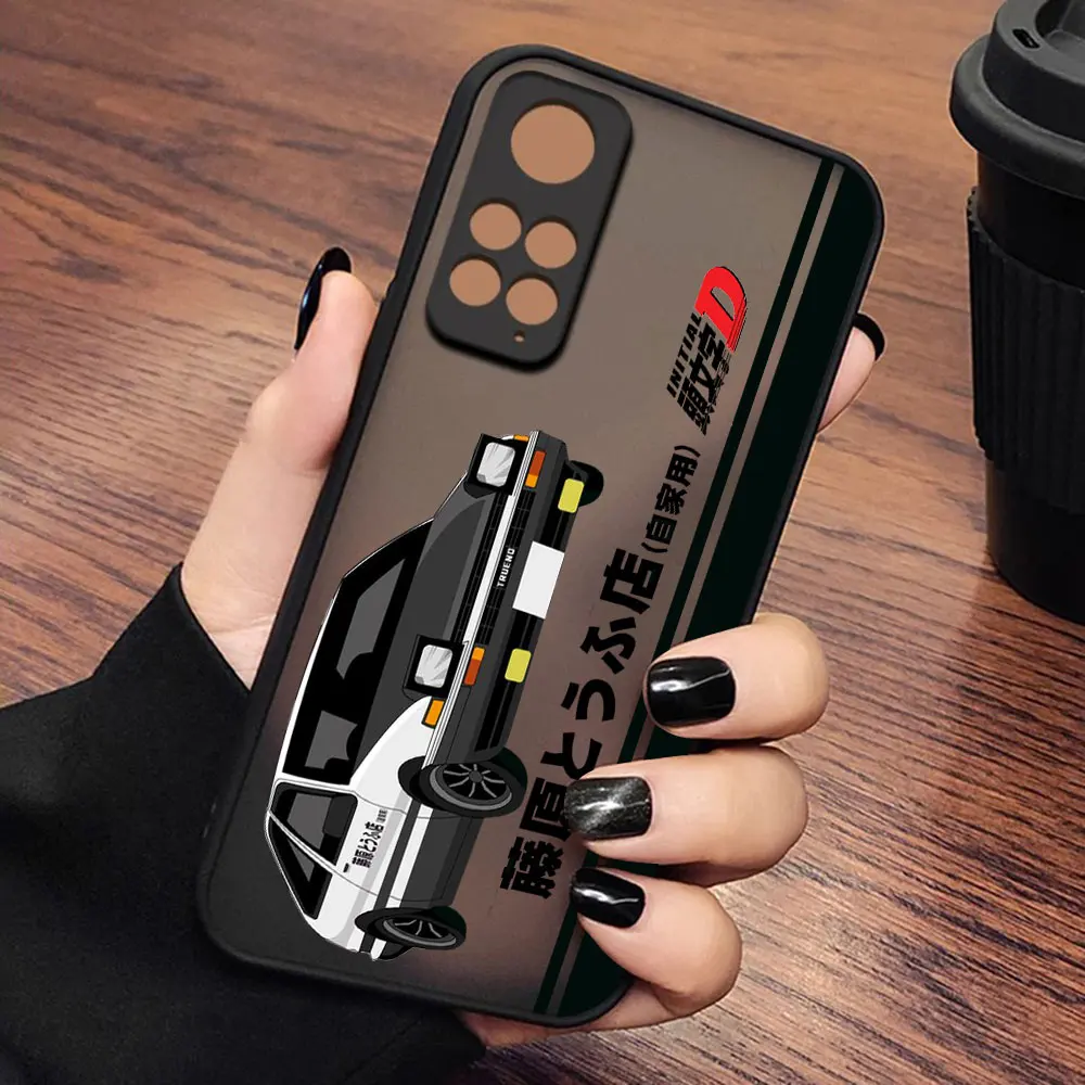 Anime Initial D AE86 Phone Case For Samsung S23 S22 S21 S20 S10 FE Note20 Note10 Plus Ultra Lite 5G Matte Transparent Cover image 4