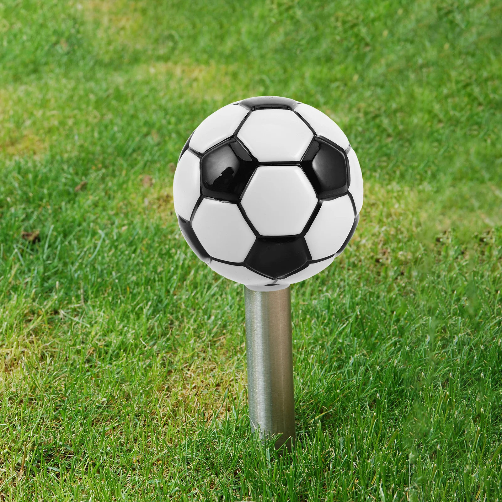 

Garden Solar Light Shade Soccer Lamp Shade Decorative Plastic Football Lampshade Replacement Outdoor Patio Yard Lighting