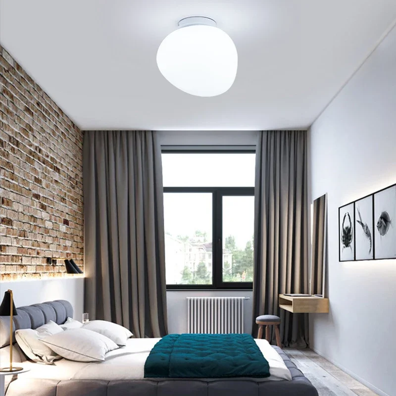 

Italy Design Glass Ball Led Ceiling Light Surface Mounting Lamp for Living Room Bedroom