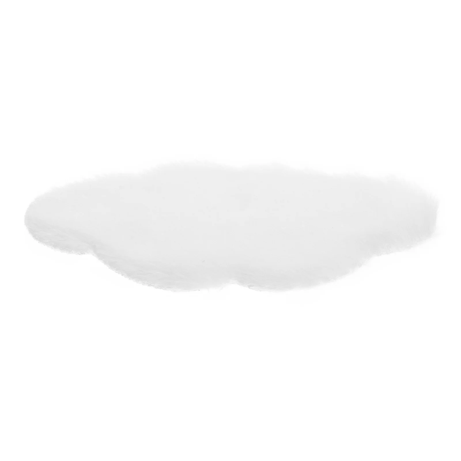 House Plush Carpet Miniature House Mini Rug Model Plush Carpet Furniture Accessory Mini Floor Mat Miniature Rug