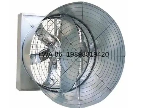 

Greenhouse Cooling Ventilator Industrial Exhaust Fan Livestock Breeding Negative Pressure Fan butterfly Cone Fan