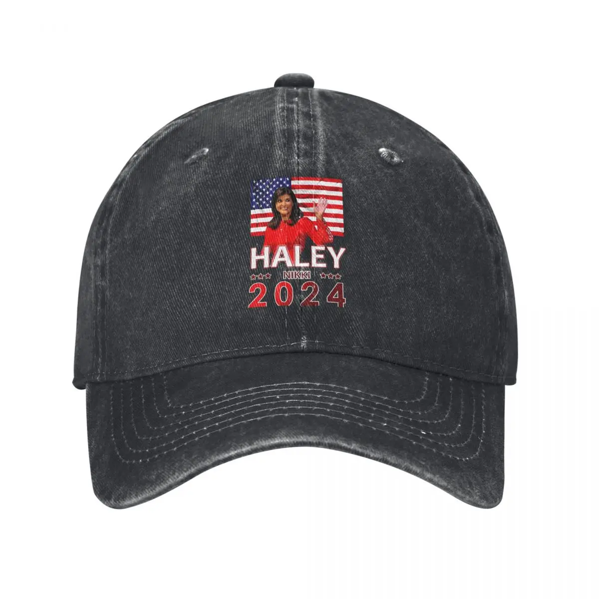 Summer Cap Sun Visor 2024 Hip Hop Caps Nikki Haley Cowboy Hat Peaked Hats