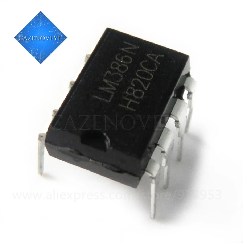 5pcs/lot LM386N-4 DIP8 LM386-4 DIP 386N-4 new and original IC In Stock