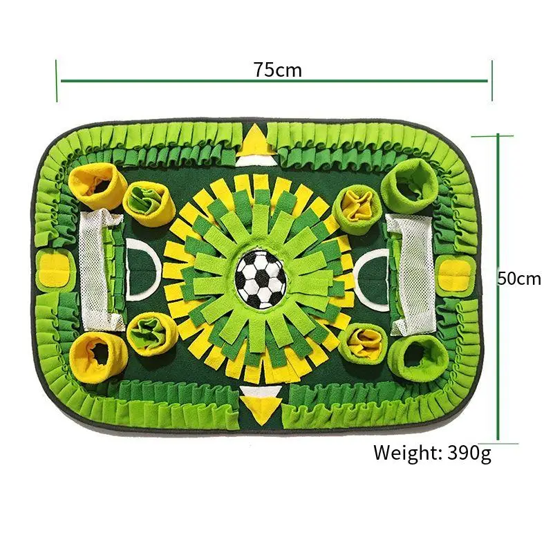 Estera de entrenamiento para olfatear mascotas, manta de entrenamiento ecológica para perros y gatos, alivio educativo del estrés, resistente a mordeduras, comida lenta