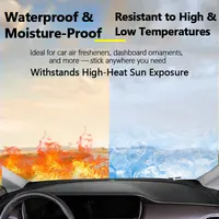 3M High Strength Double Sided Foam Tape Waterproof Heat Resistant No Trace Adhesive for Car ETC Dash Cam Home Fix 5
