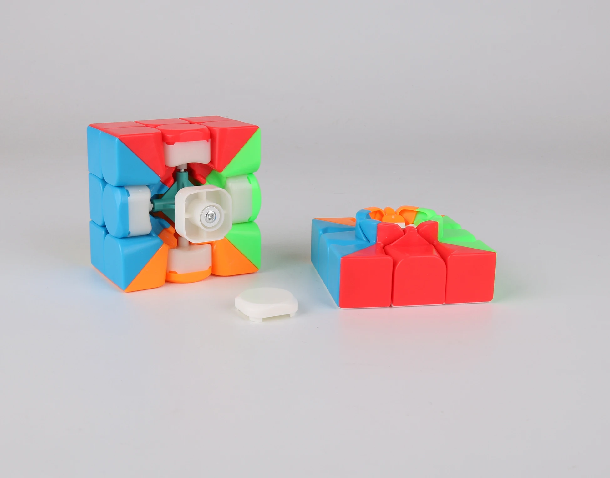 [피큐브] 모유 메이롱 3 매직 스피드 큐브 3x3x3 스티커리스 전문 퍼즐 교육용 장난감 아이들에게 이상적인 완벽한 선물 선택