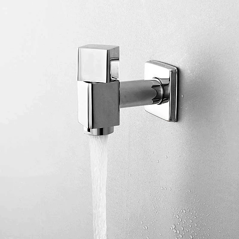 Mop Pool Tap Garden Outdoor Bathroom Water Taps Brushed Gold/Grey/Black/Chrome Wall Mounted Washing Machine Tap Faucet