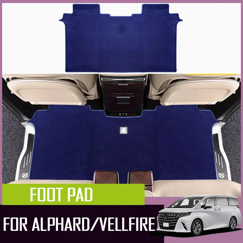 Car floor mats are fit for Toyota Alphard Vellfire 40 Series second row floor mats dirt proof mats and floor mats