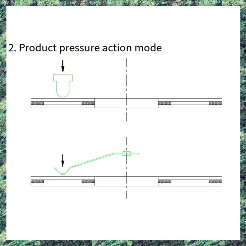 Датчик давления тонкой пленки SCLS, высокая чувствительность, быстрый отклик, резистивный датчик положения пленки, 0,2 В-0,8 В, высокопроводящий