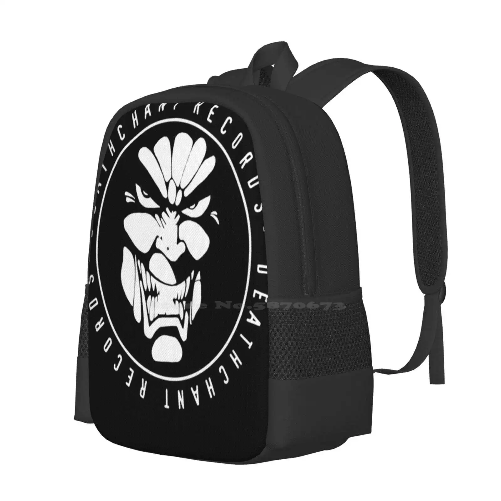 Deathchant Records Hot Sale Schoolbag Backpack Fashion Bags Deathchant Records