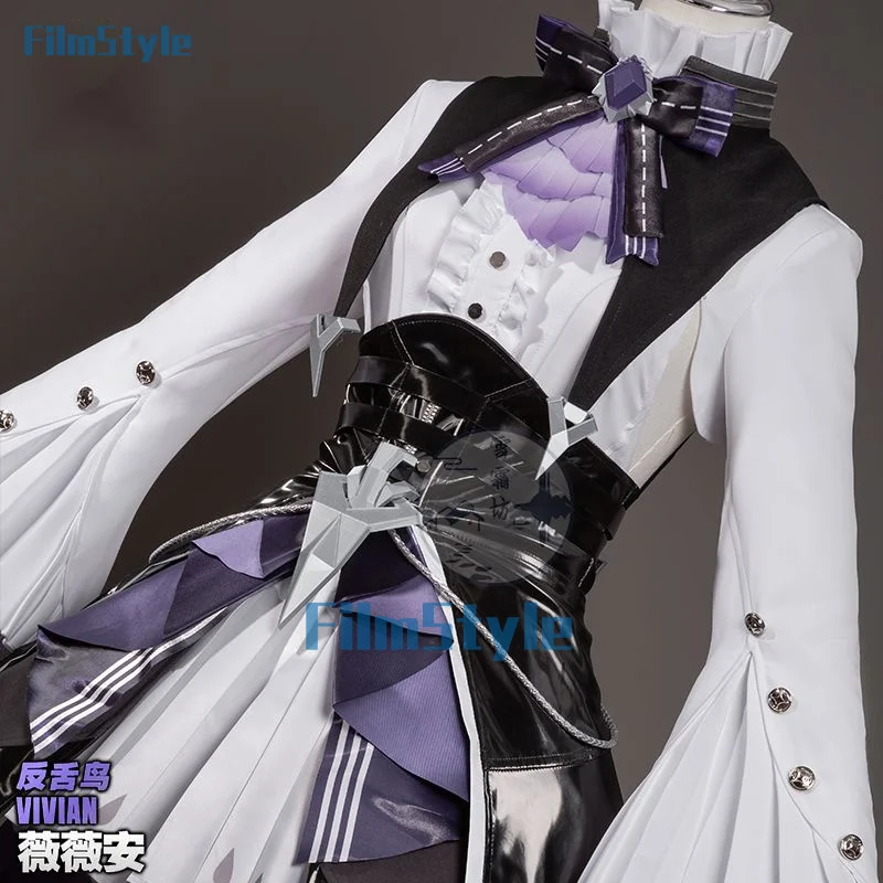 Zenless Zone Zero Vivian Cosplay Costume Uniform Halloween Carnival Party Christmas Play Role Clothes Clothing