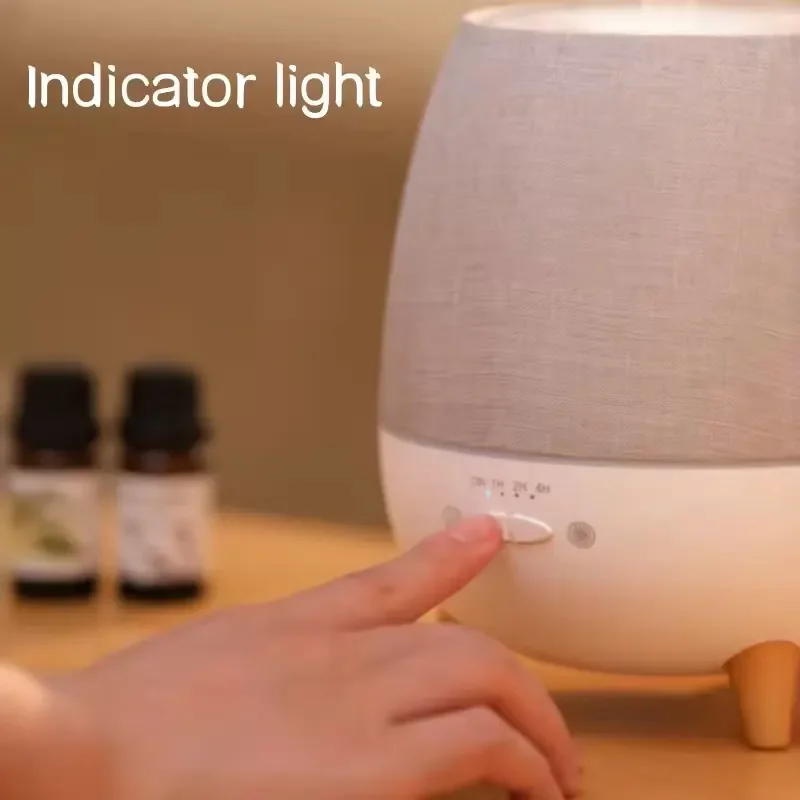 2025 Air Humidifier Aromatherapy Diffuser 300ml Purifier Essential Oil Diffuser Remote Control Ultrasonic Spray Night Light