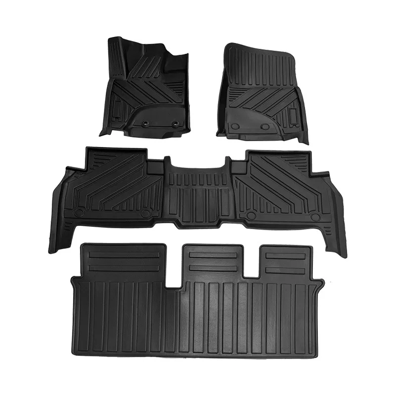 

Автомобильные коврики для Toyota Land Cruiser 200 Series LC200 2010-2022 RHD/LHD 3D TPE Водонепроницаемый нескользящий автомобильный коврик