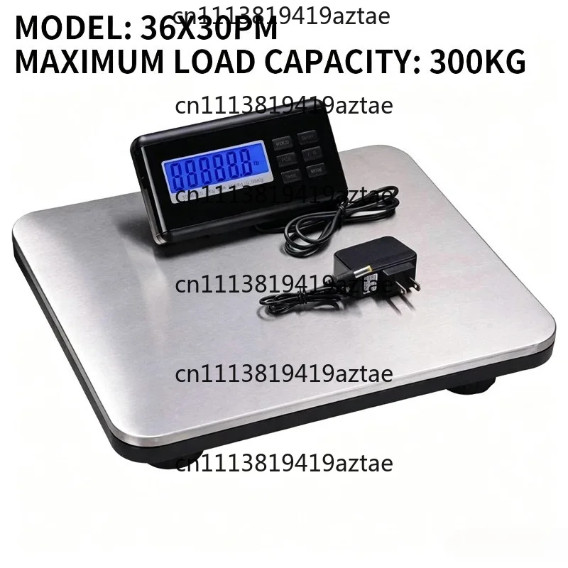 Stainless Steel Precision Electronic Scale 200/300/500KG Luggage Pet Livestock Weighing Tool