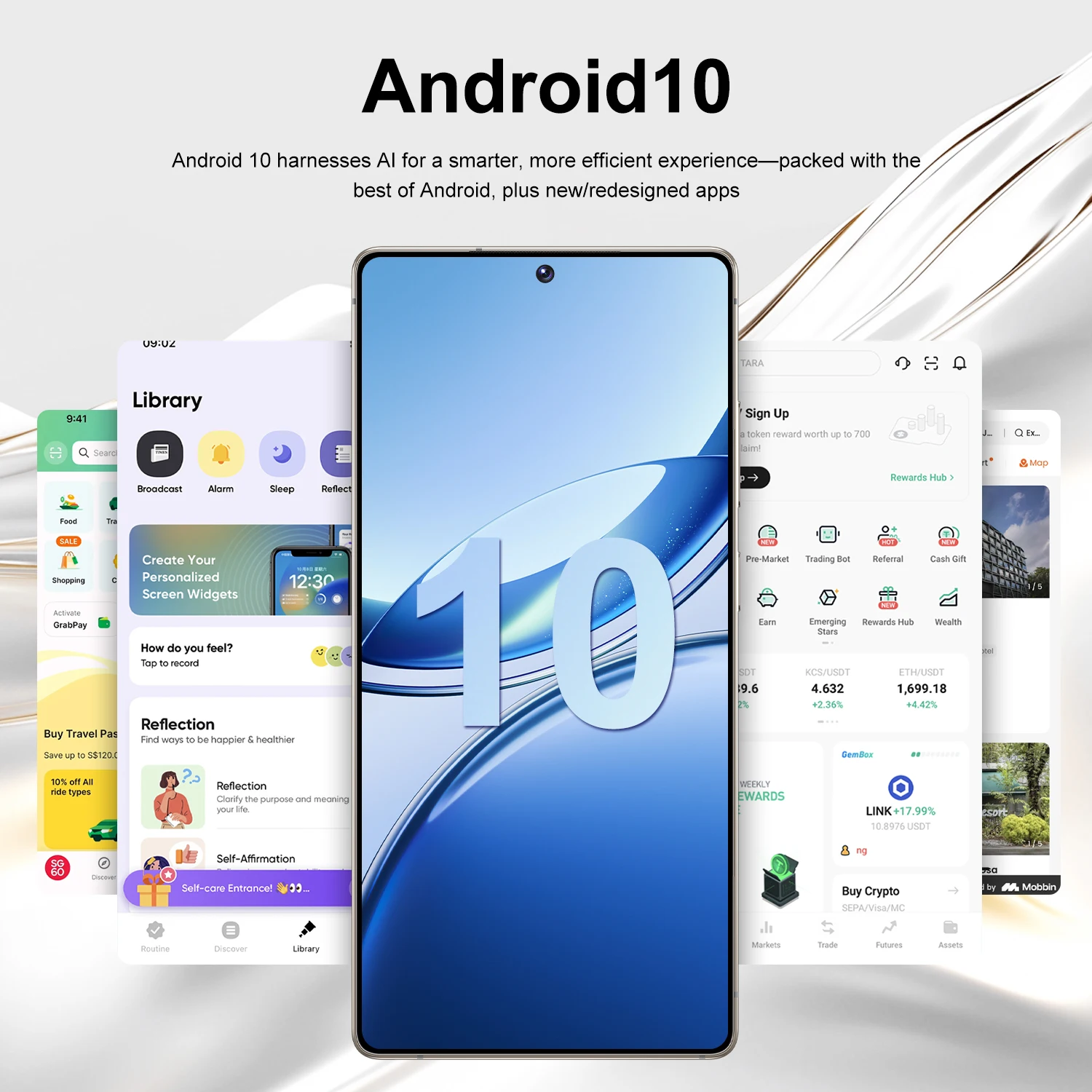 IVMI Global XS26 Ultra Smartphone Android 3GB RAM 16GB ROM, 6.9inch Display Dual SIM Google Play Store Face ID 4G Network Phones