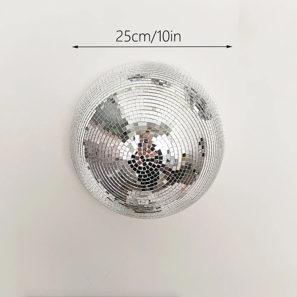 Muur Discobal Gespiegelde Ontwerpen Metallic Home Decor Spiegel Bal Decoratie Voor Bruiloft Discobal Halve Cirkel Thuis Muur Art