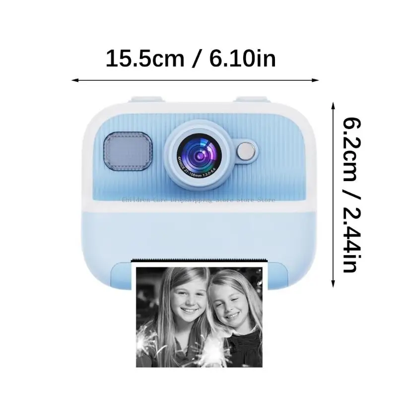  Children Digital Instand Camera with Photo Printing USB Charging Educational Toy