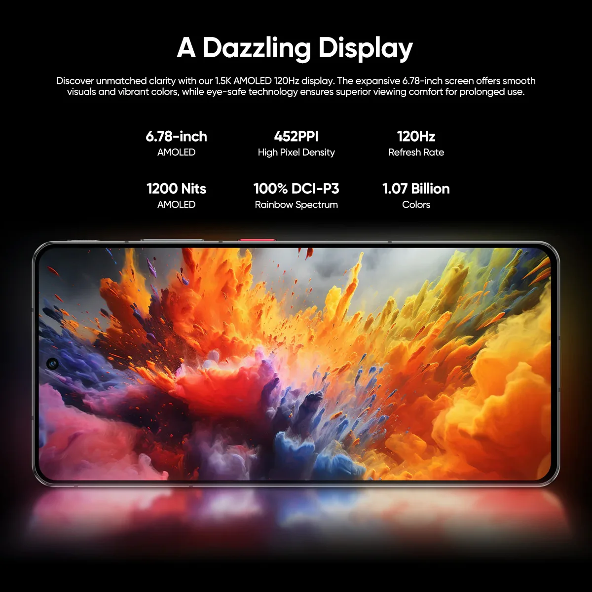 هاتف ذكي Pro ، إصدار عالمي ، 5G ، snap8 ، Gen 2 ، Myos ، من من من من نوع Myos ، من من من نوع Hz ، شاشة AMOLED ، 50m ، 50m ، 8m ، mAh ، نفك