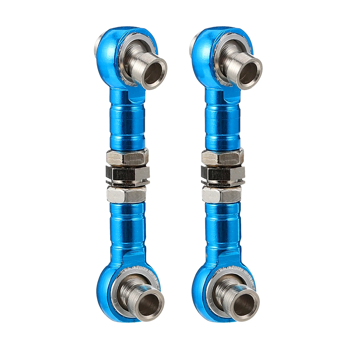 

2pcs Steering Gear Pull Rod RC Car Truck Tie Turnbuckle Clip Upgrade Linkage Servo Adjustable Nut Corrosion Resistant
