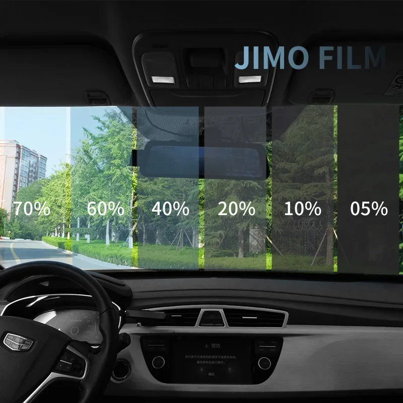 2025 Ir 99 Vlt 75 زجاج نافذة السيارة نانو السيراميك فيلم الشمسية الخصوصية فيلم عزل سوبر واضح عزل شباك الفيلم