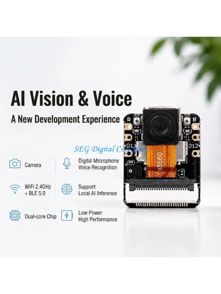 U75B Camera Support Development Board with WiFi, Programming Port and Expansion Slot
