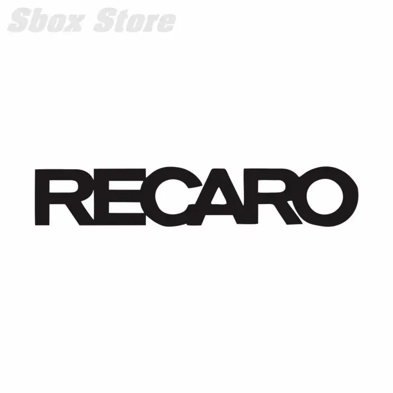 Desain Baru JDM Desain Baru Kursi Dasar Vinil Decal Recaro Buatan Sendiri Truk Decal Drift, 15Cm