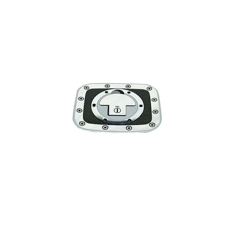 Petrol tank cap nickel rectangular round/DABK05 Car Interior and Exterior parts Auto Accessories