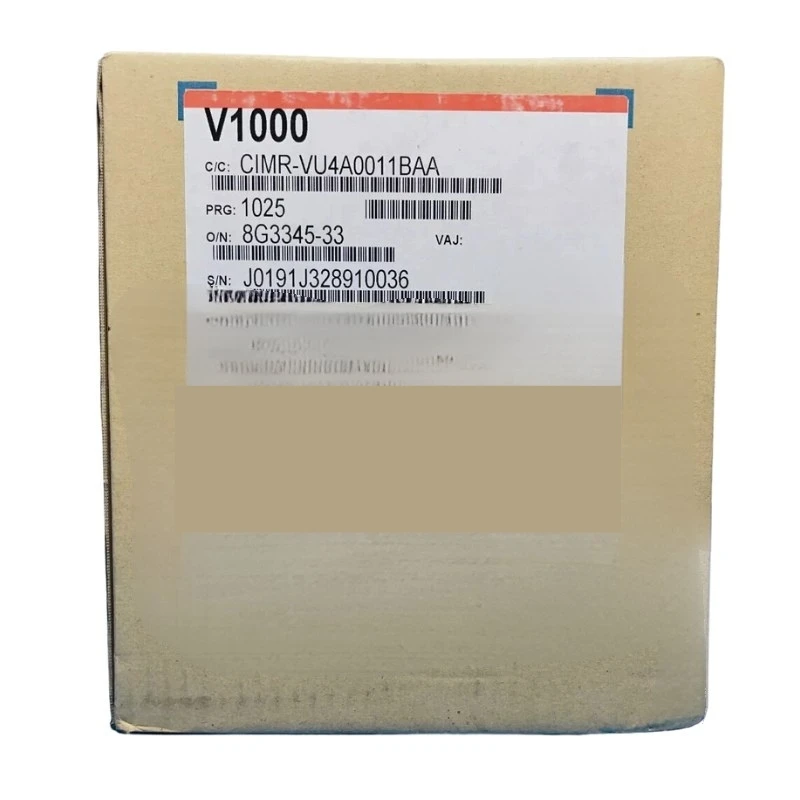 Inversor de frequência original Yaskawa CIMR-VU4A0011BAA entrega acelerada