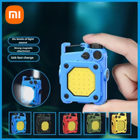 Xiaomi SMILING SHARK Flashlight Magnetic Clothe Clip Running Lights Outdoor Strong Light Camping Lantern High Power Work Light