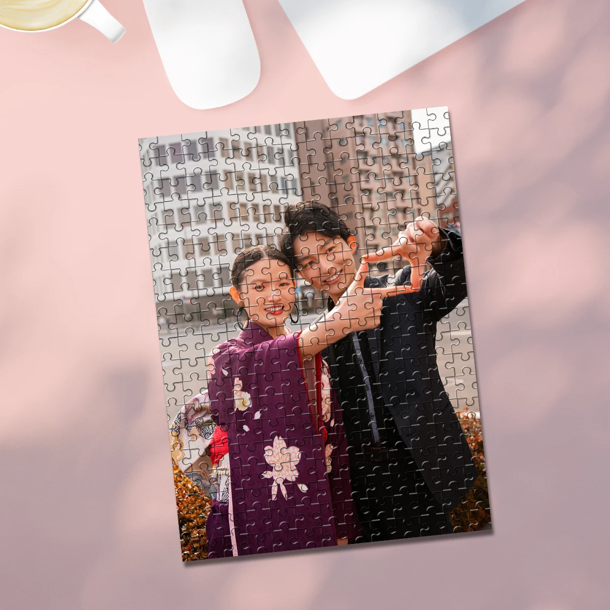 35/300/500/1023pcs Personalized Custom Photo Puzzle couple For Festivals Parties Weddings Birthdays Holidays (Valentine's Day Mo