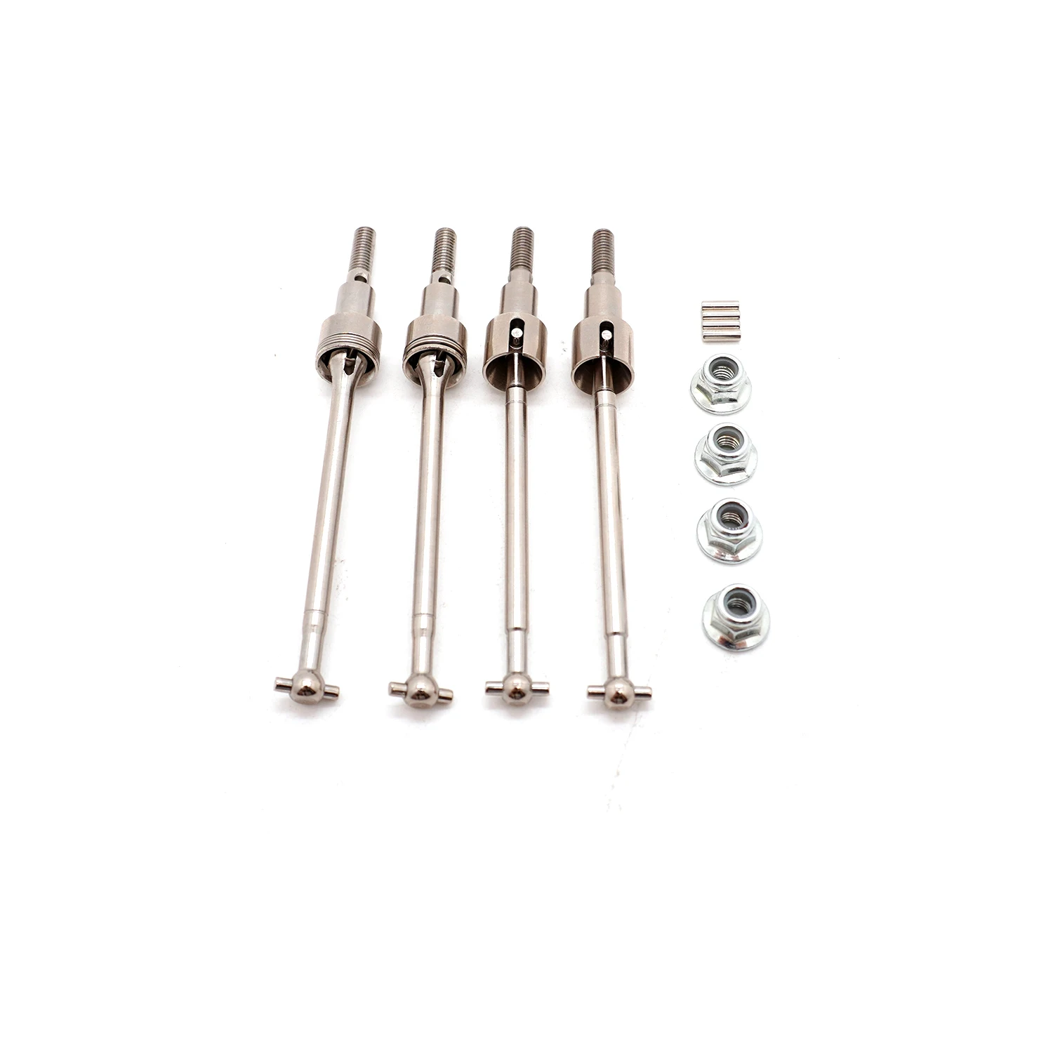 4 قطعة عمود محرك معدني أمامي وخلفي CVD Dogbone أطقم لـ SCY 1/16 نحى بدون فرش 16101 16102 16103 PRO 16201 PRO قطع غيار السيارات #5