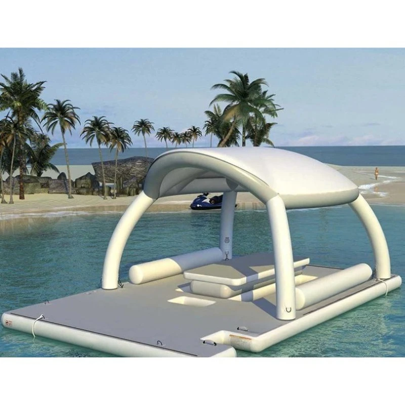 Water inflatable tent, water leisure tent can be customized c