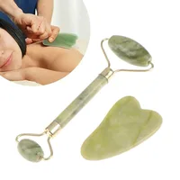 Set de Rodillo de Jade y Gua Sha