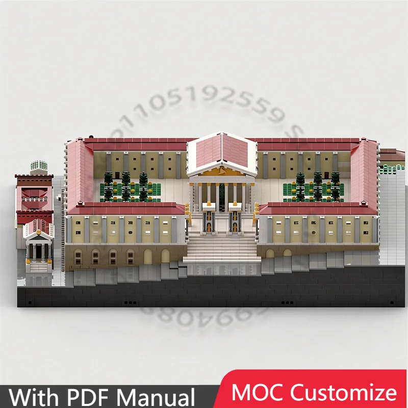 8809 PCS Modular Building Heliogabalium MOC Customize Modular Building Block Creative Design Educational DIY Toy Birthday Gift
