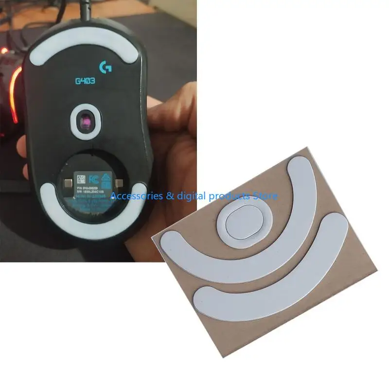 77JD Gaming Mouse Kates для G403 G603 G703 PADS 2PC/ SET