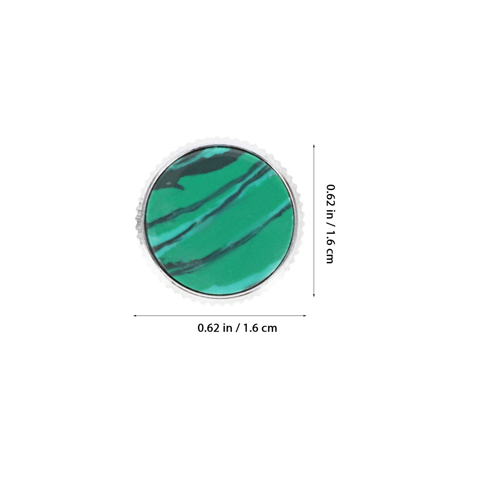 

3pcs Saxophone Finger Buttons Replacement Parts Repair Accessories Trumpet High Grade Durable Musical Instrument Decor Diy Green
