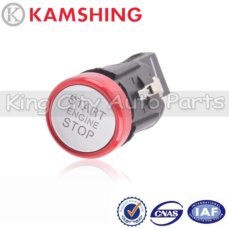 CAPQX For Audi A6 C7 2011-2016 A7 RS6 RS7 2014-2016 Car Accessories Engine Start Stop Button Switch Cover Push Button 4G1905217A