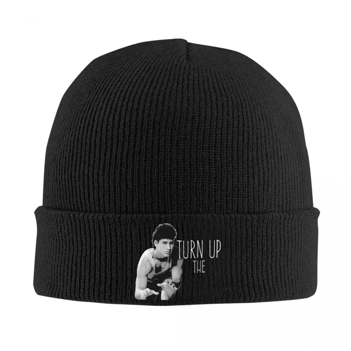 

Turn Up The AC Racerback A Knitted Hat Cap