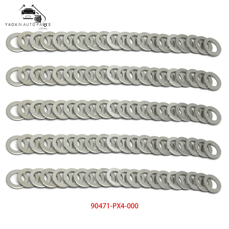 

18x26x2mm 90471PX4000 Aluminum Transmission Oil Drain Plug Crush Washers For Honda For Acura Replacement 90471-PX4-000