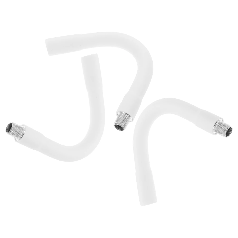 

3pcs Desk Lamp Hose Accessories Lighting Fixture Replacement Parts Iron Gooseneck for DIY Lamps Desk Lighting Fitting Modern