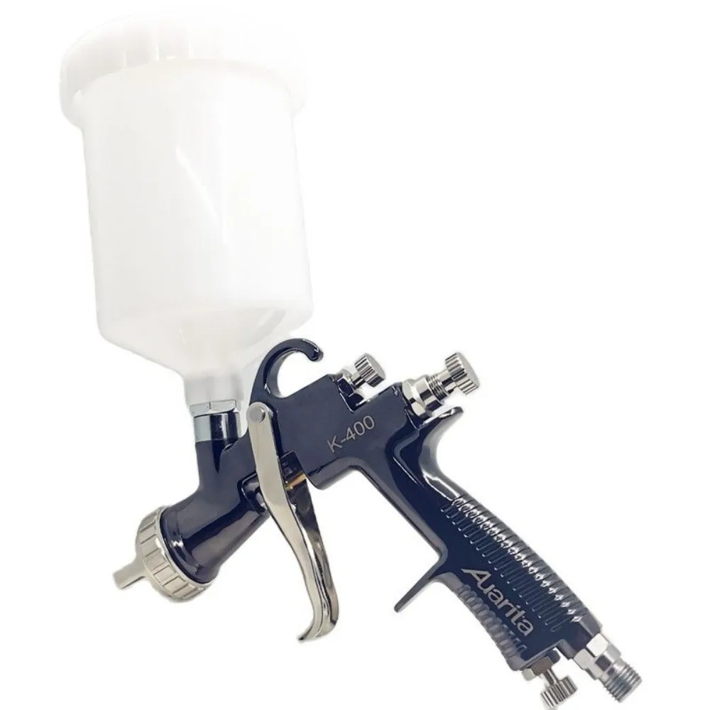 K400 Paint Spray Gun1.7mm Stainless Steel Nozzle Car Paint Gun Furniture Sprayer  Auarita Air Spray Guns