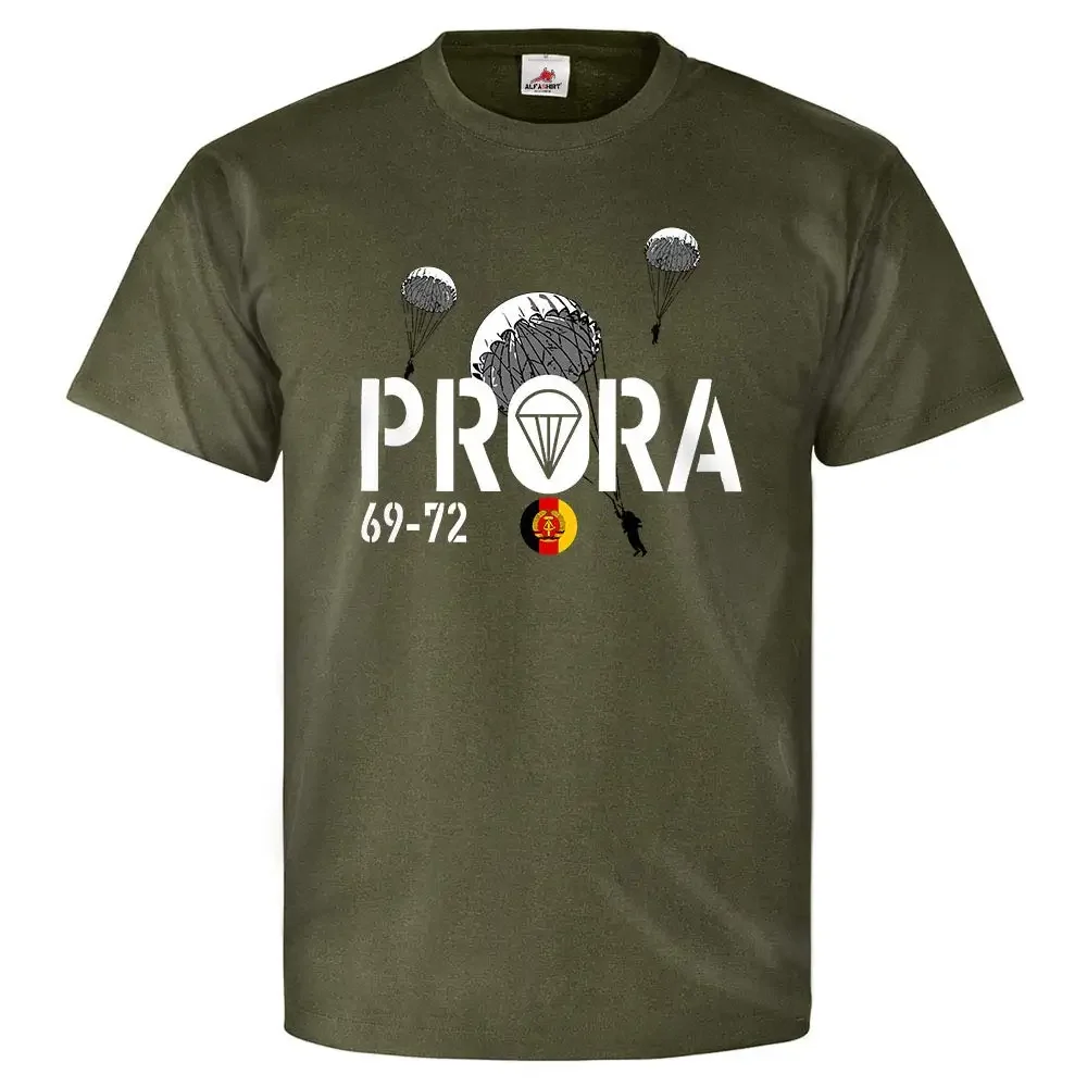 Air Strike Regiment 69 Nva Ddr Paratrooper Prora Willi Singer Battalion Summer New Men's Cotton Normal Custom Design Shirts