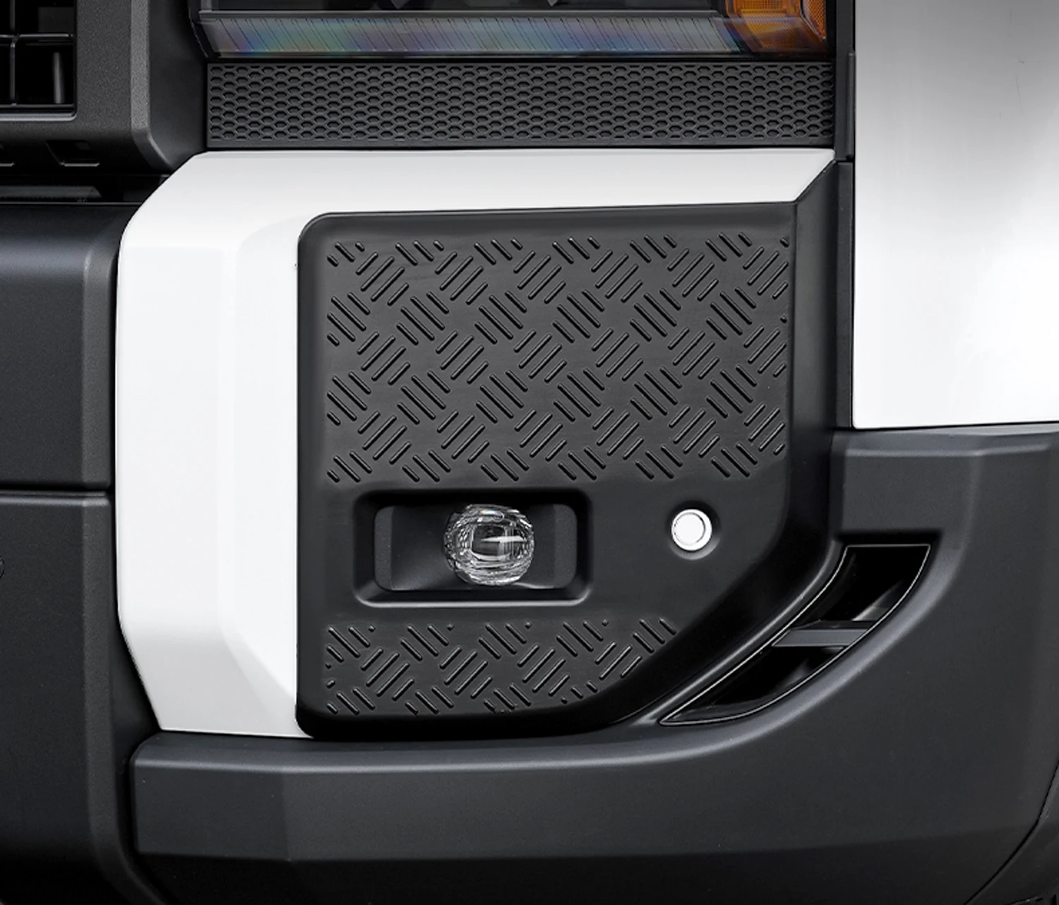 Voor Toyota Land Cruiser 250 Prado LC250 2024 Auto Mistlamp Scratch Guard Bescherming Cover Trim ABS Mat Zwart 2 stuks