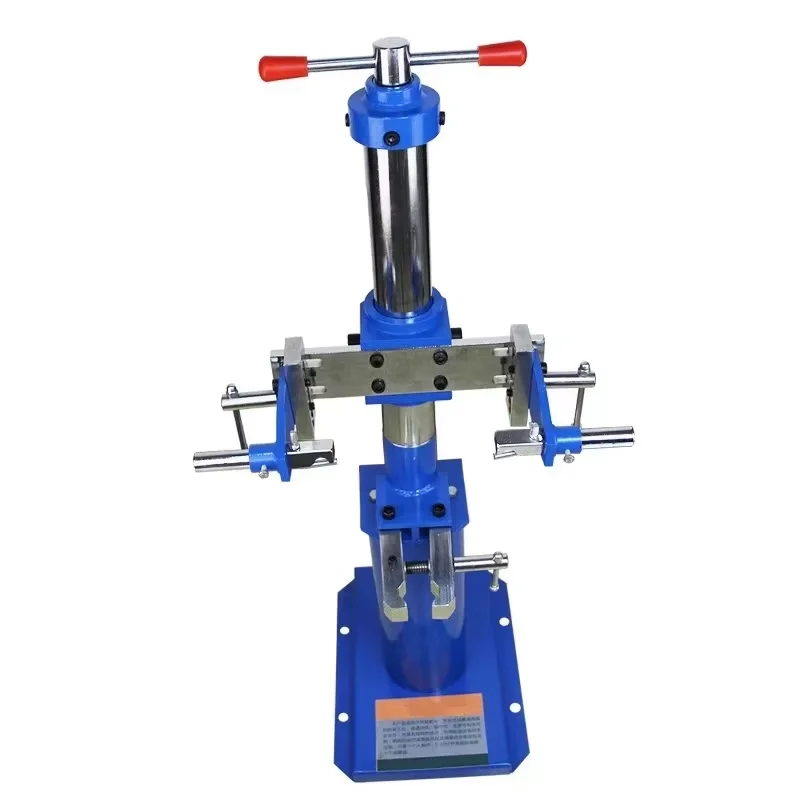 Car Shock Absorber Spring Disassembly Tool Screw Type Floor Mounted Strut Coil Spring Press Compressor
