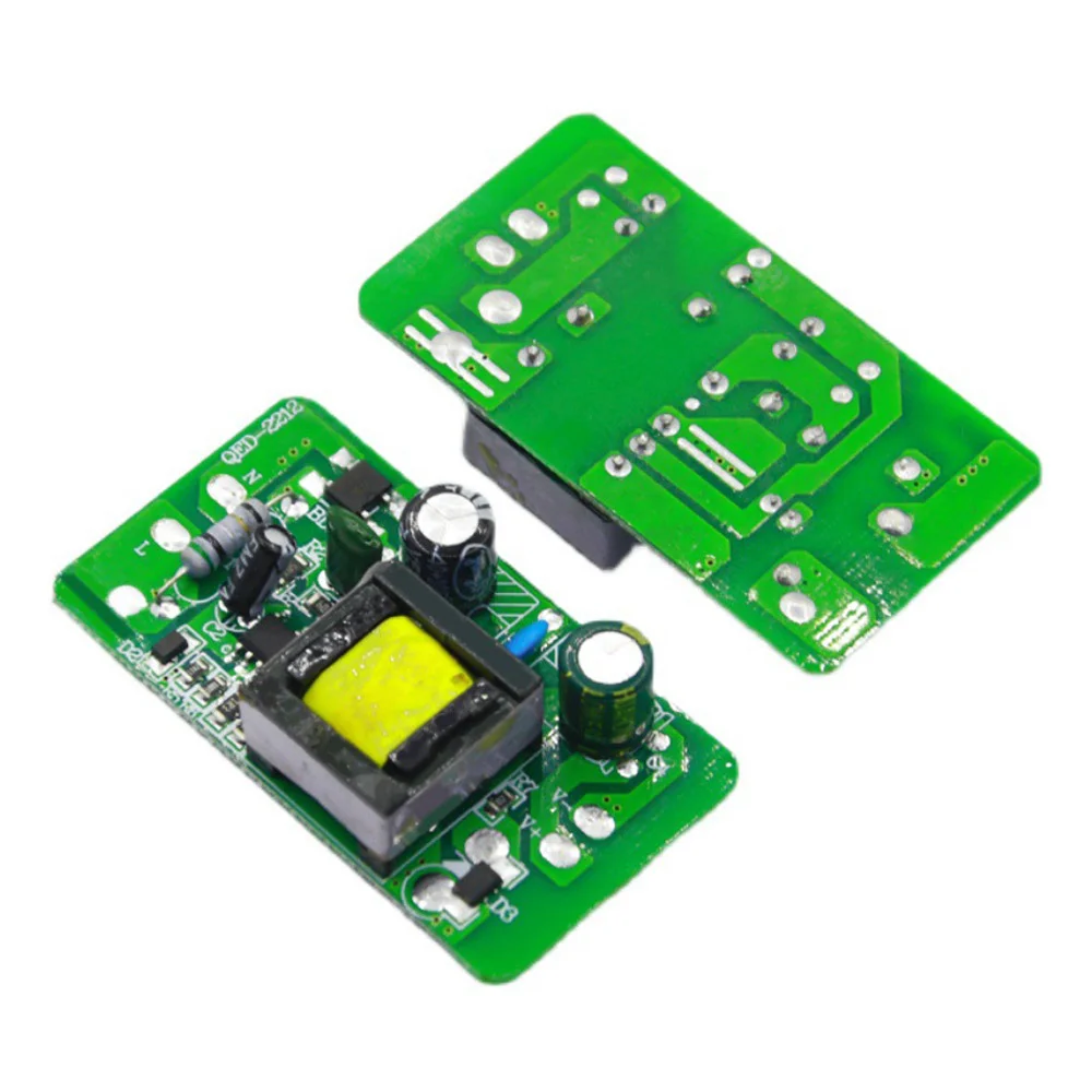 

AC-DC 12V 1A Switching Power Supply Module AC 110-240V to DC 12V 1V Power Supply Board Double-Sided PCB Board Module for Replace