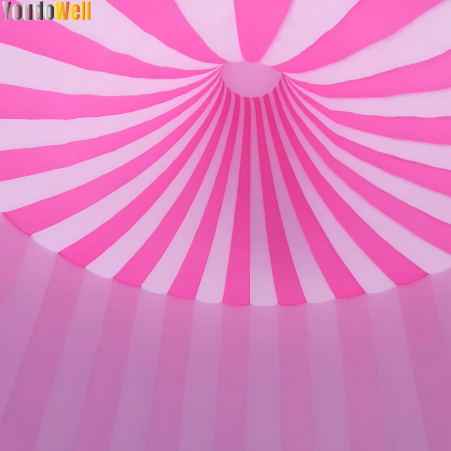 Large Event Decoration Inflatable Circus Pink Princess Tent For Indoor And Outdoor Exhibition Decoration