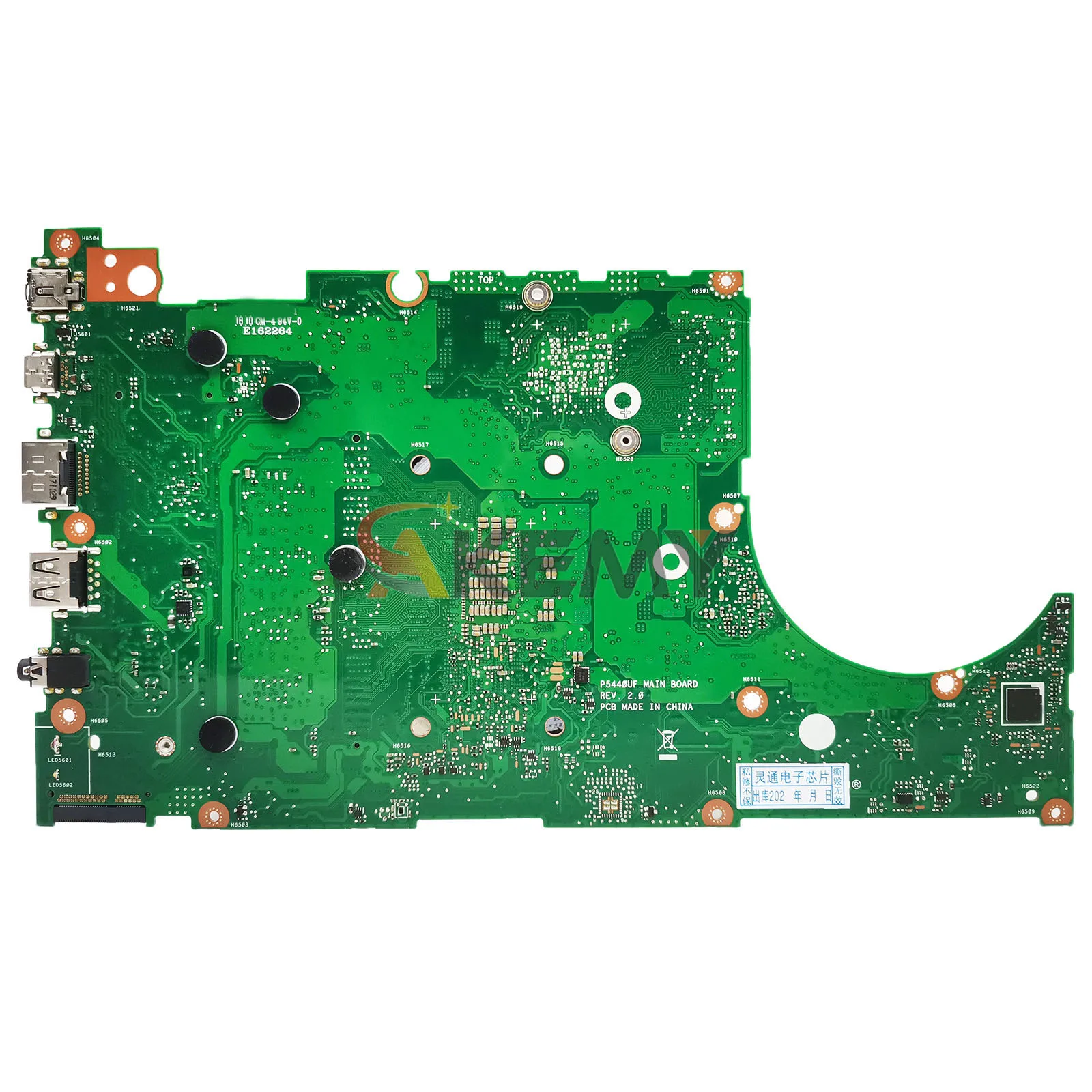 P5440UA Laptop Motherboard For ASUS ProArt P5440UA P5440UF P5440U PU404U Notebook Mainboard With I3 I5 I7 CPU 100% tests OK stk