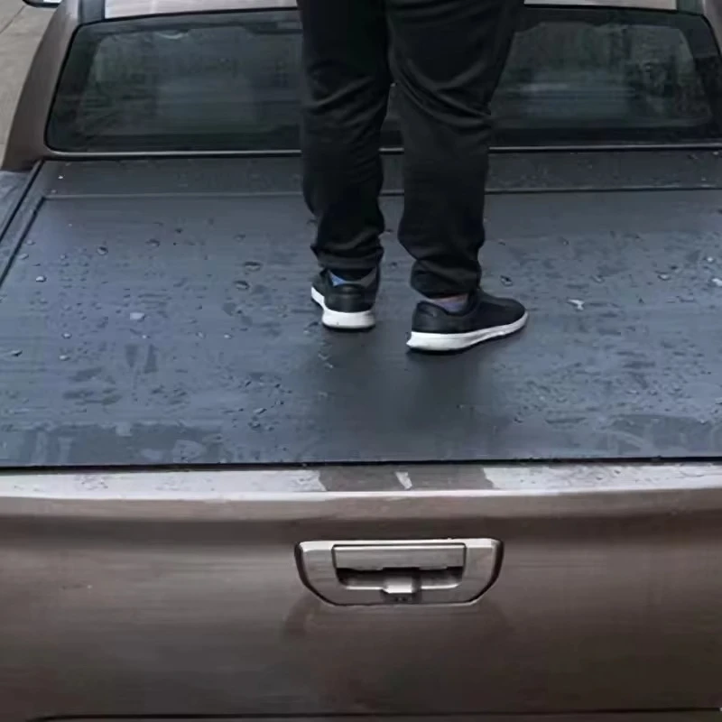 Aluminum Manual Retractable Tonneau Cover for E3 E5 FT-500 Foton Tunland Trucks Hard Truck Pickup Bed Roll Waterproof
