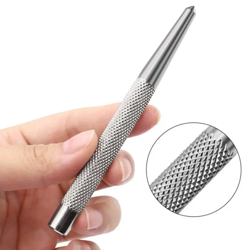 1pc Non-slip Center Pin Punch High Carbon Steel Center Punch For Alloy Steel Metal
